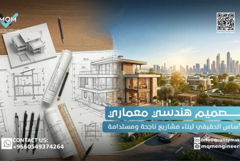 تصميم هندسي معماري: الأساس الحقيقي لبناء مشاريع ناجحة ومستدامة