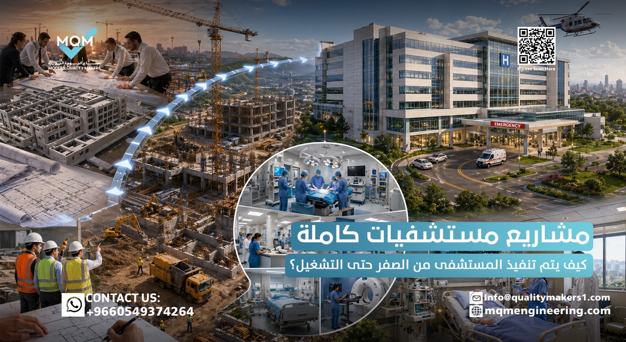 مشاريع مستشفيات كاملة