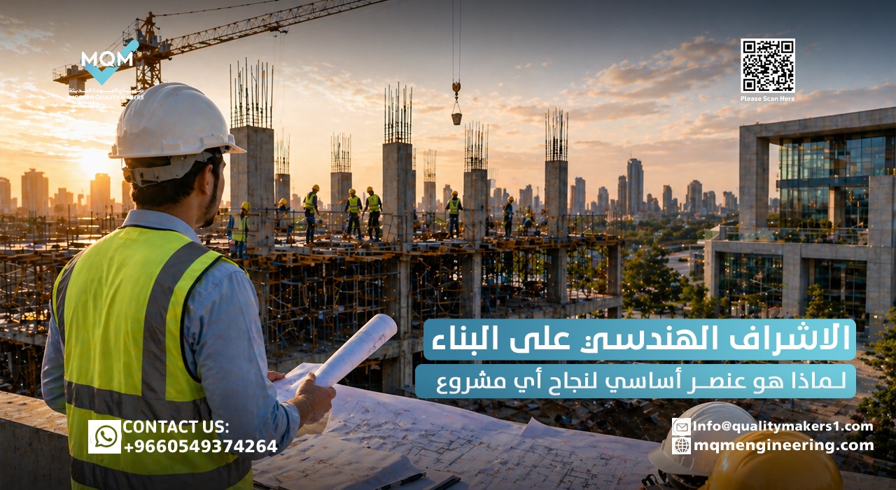الاشراف الهندسي على البناء